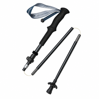 Naturehike hliníková skládací treková hůlka Gale Pro (103-120cm) 200g - černá